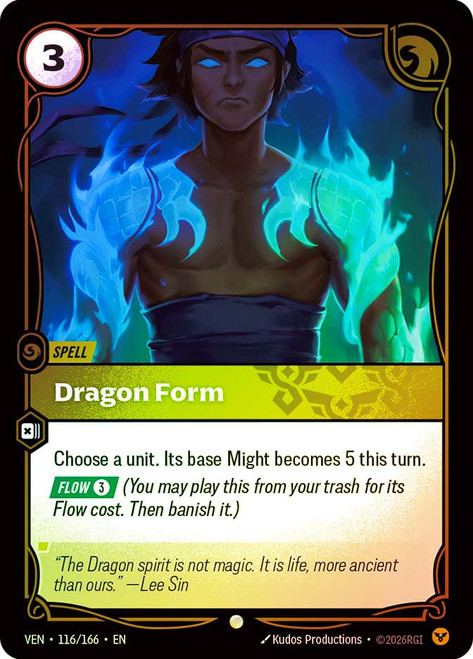 Dragon Form
Vendetta
Single
Riftbound: League of Legends TCG