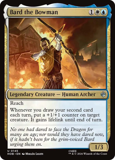 Bard the Bowman
The Hobbit
Single
Magic: The Gathering