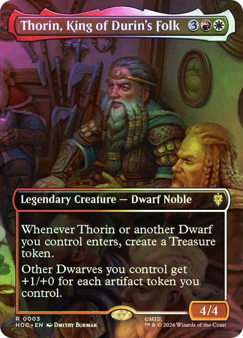 Thorin, King of Durin's Folk | The Hobbit Commander | Star City Games