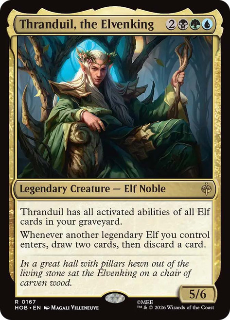 Thranduil, the Elvenking
The Hobbit
Single
Magic: The Gathering