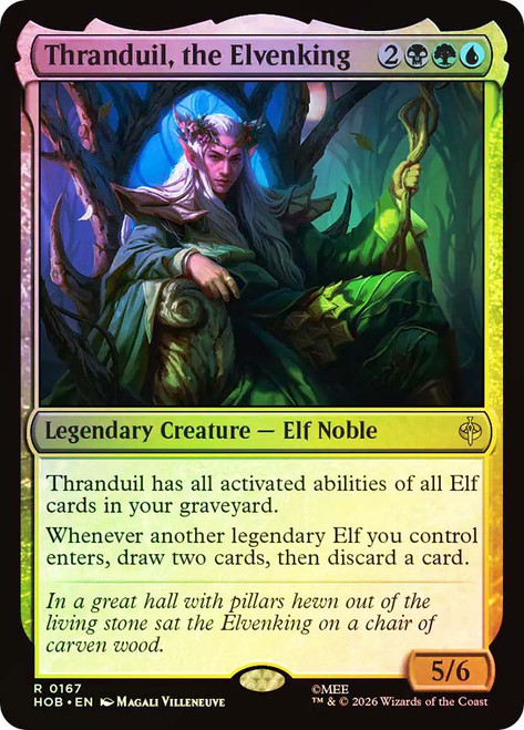 Thranduil, the Elvenking
The Hobbit
Single
Magic: The Gathering