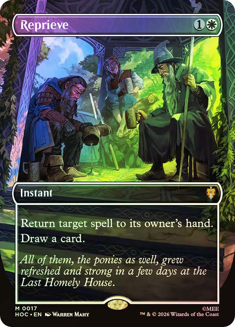 Reprieve
The Hobbit Commander
Single
Magic: The Gathering