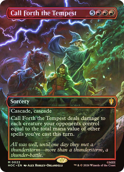 Call Forth the Tempest | The Hobbit Commander | Star City Games