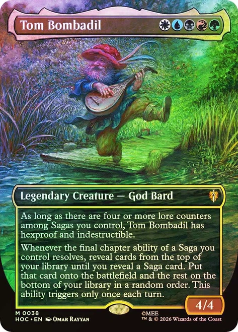 Tom Bombadil
The Hobbit Commander
Single
Magic: The Gathering