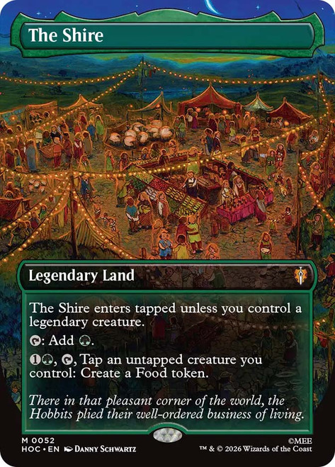 The Shire
The Hobbit Commander
Single
Magic: The Gathering