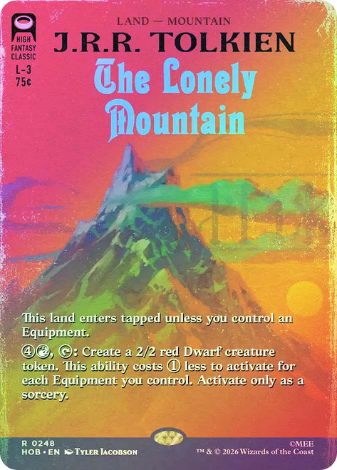 The Lonely Mountain
The Hobbit
Single
Magic: The Gathering