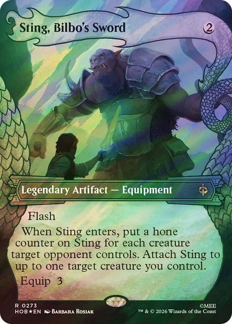 Sting, Bilbo's Sword
The Hobbit
Single
Magic: The Gathering