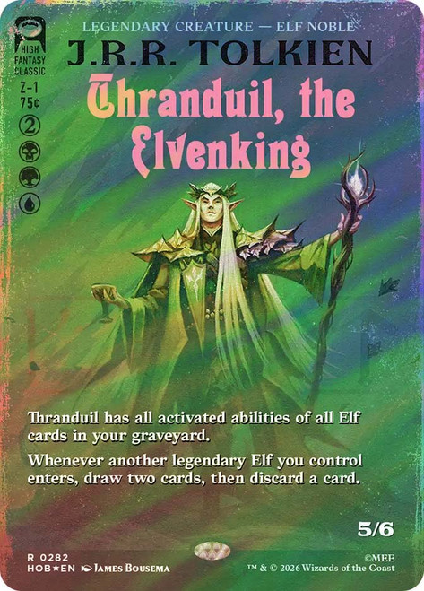 Thranduil, the Elvenking
The Hobbit
Single
Magic: The Gathering