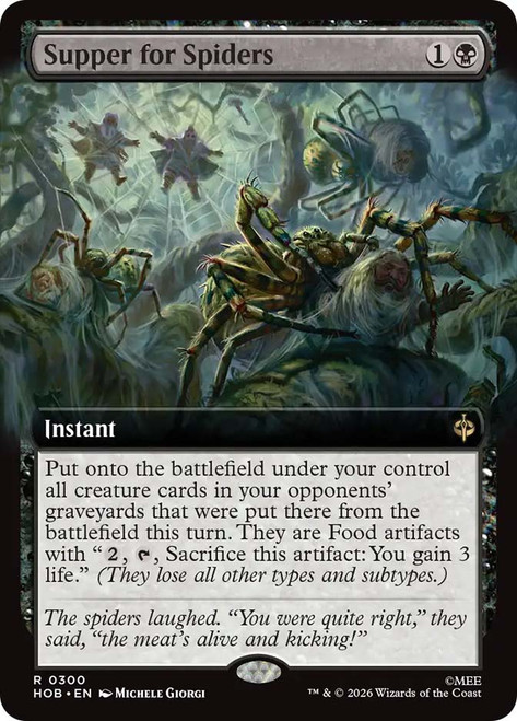 Supper for Spiders
The Hobbit
Single
Magic: The Gathering