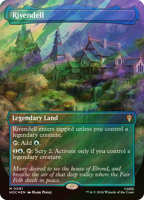 Rivendell
The Hobbit Commander
Single
Magic: The Gathering