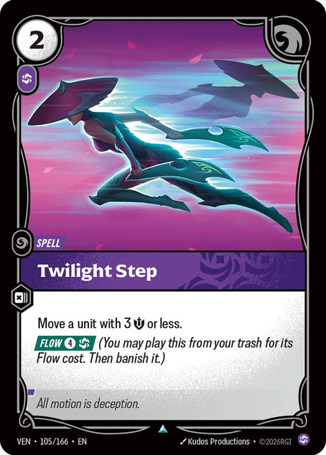 Twilight Step
Vendetta
Single
Riftbound: League of Legends TCG