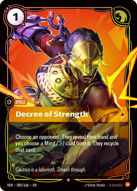 Decree of Strength
Vendetta
Single
Riftbound: League of Legends TCG