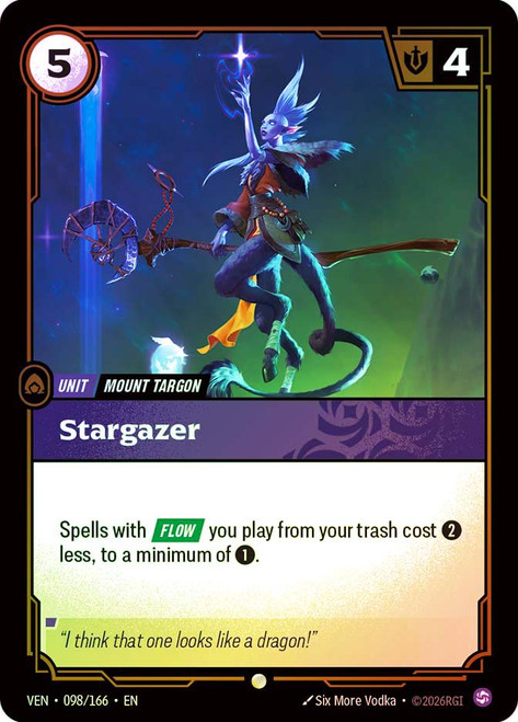 Stargazer
Vendetta
Single
Riftbound: League of Legends TCG