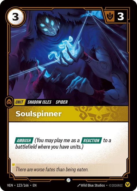Soulspinner
Vendetta
Single
Riftbound: League of Legends TCG