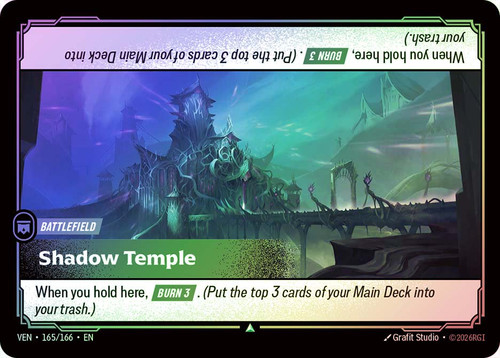 Shadow Temple
Vendetta
Single
Riftbound: League of Legends TCG