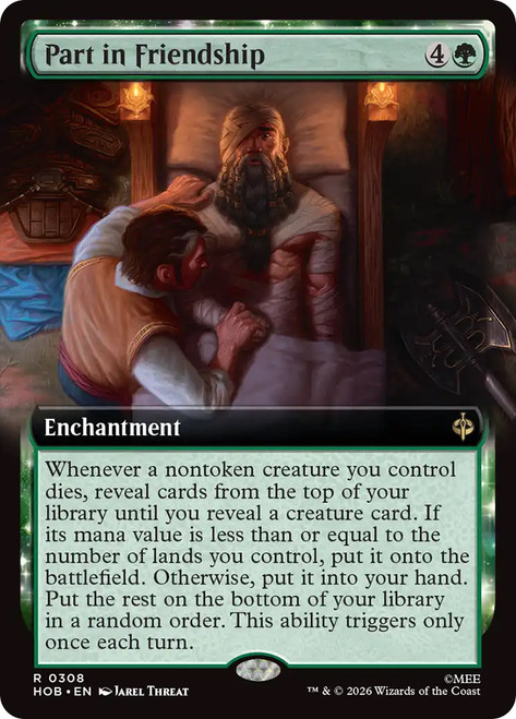 Part in Friendship
The Hobbit
Single
Magic: The Gathering