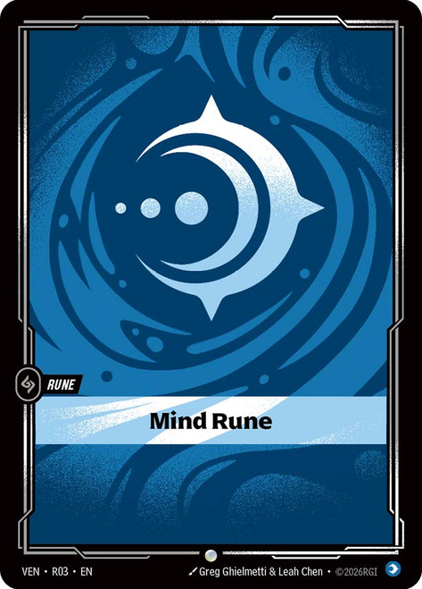 Mind Rune
Vendetta
Single
Riftbound: League of Legends TCG