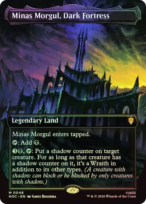 Minas Morgul, Dark Fortress
The Hobbit Commander
Single
Magic: The Gathering