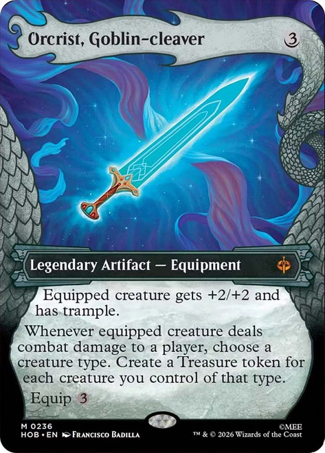 Orcrist, Goblin-Cleaver
The Hobbit
Single
Magic: The Gathering
