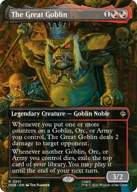 The Great Goblin
The Hobbit
Single
Magic: The Gathering