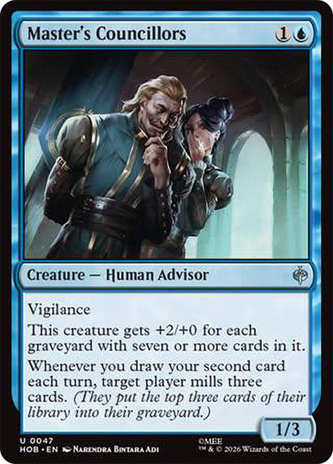 Master's Councillors
The Hobbit
Single
Magic: The Gathering