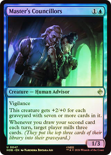 Master's Councillors
The Hobbit
Single
Magic: The Gathering