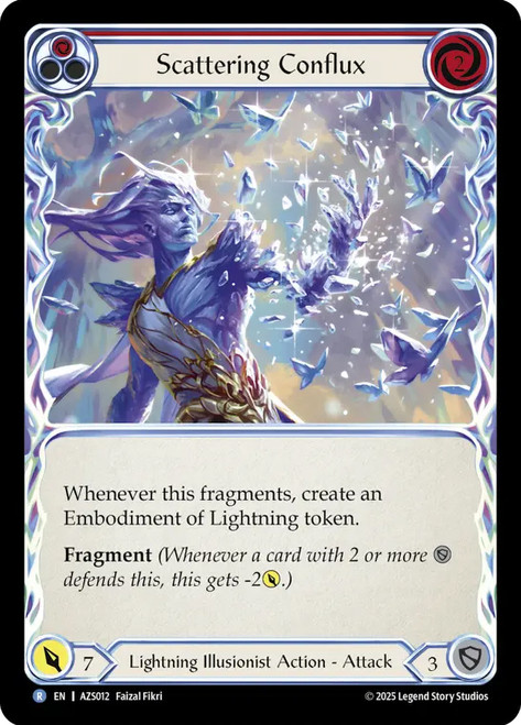 Scattering Conflux
Armory Deck: Zyggy
Single
Flesh and Blood