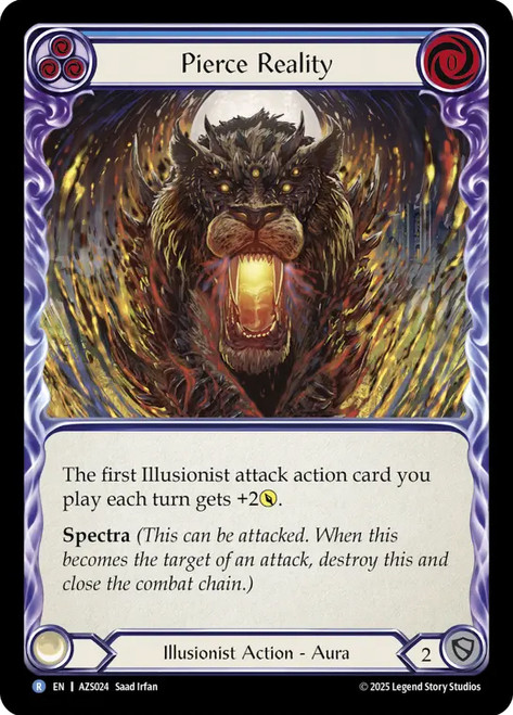 Pierce Reality
Armory Deck: Zyggy
Single
Flesh and Blood