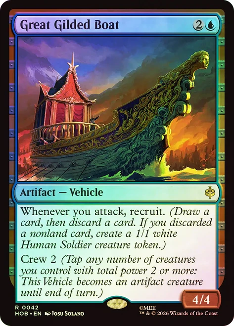 Great Gilded Boat
The Hobbit
Single
Magic: The Gathering