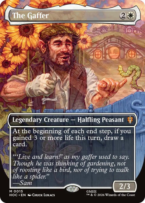 The Gaffer
The Hobbit Commander
Single
Magic: The Gathering