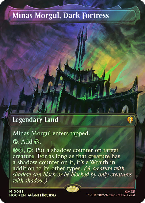Minas Morgul, Dark Fortress
The Hobbit Commander
Single
Magic: The Gathering