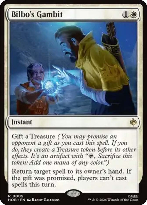 Bilbo's Gambit
The Hobbit
Single
Magic: The Gathering