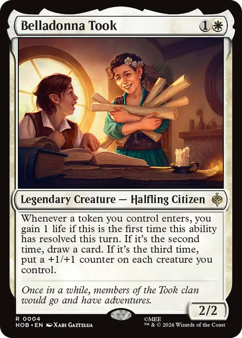 Belladonna Took
The Hobbit
Single
Magic: The Gathering