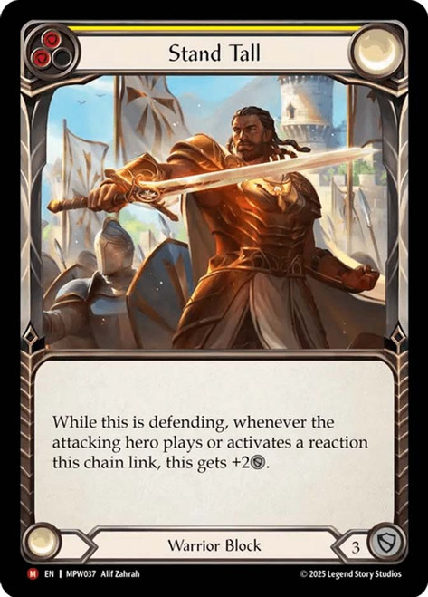 Stand Tall
Mastery Pack Warrior
Single
Flesh and Blood