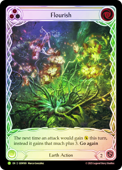 Flourish (Yellow) (GEM Pack)
GEM Pack
Single
Flesh and Blood