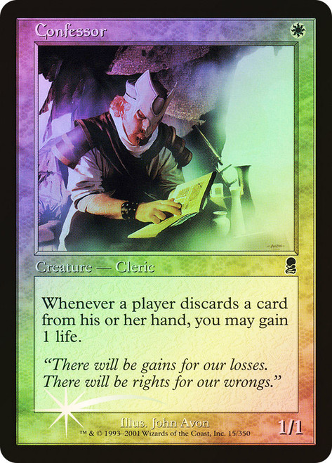 Confessor\nOdyssey\nSingle\nMagic The Gathering