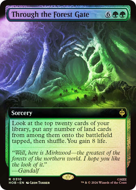 Through the Forest Gate
The Hobbit
Single
Magic: The Gathering