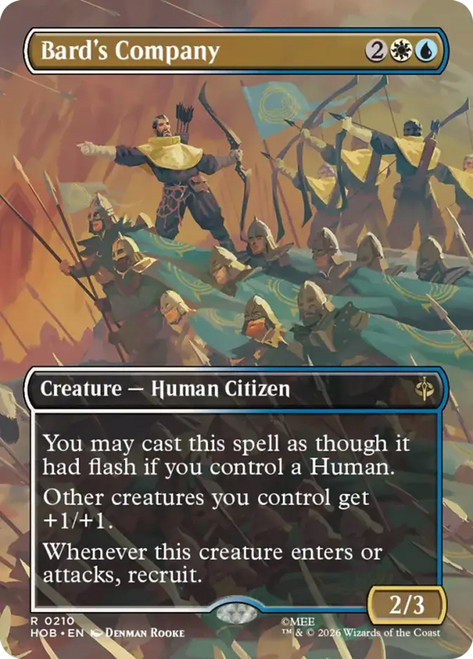 Bard's Company
The Hobbit
Single
Magic: The Gathering
