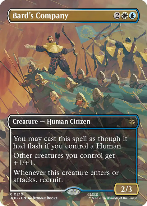Bard's Company
The Hobbit
Single
Magic: The Gathering