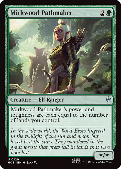 Mirkwood Pathmaker
The Hobbit
Single
Magic: The Gathering
