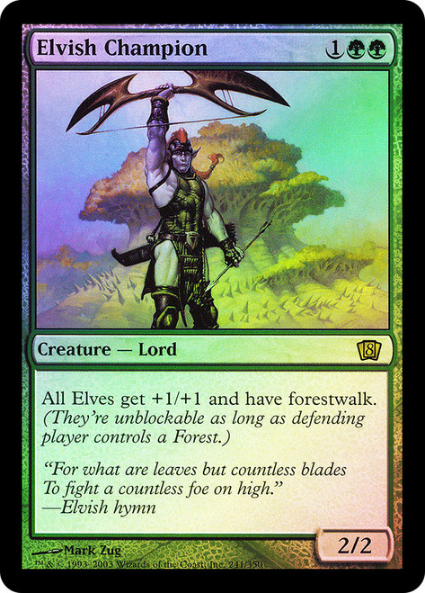 Elvish Champion\n8th Edition\nSingle\nMagic The Gathering