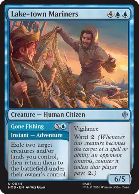 Lake-town Mariners // Gone Fishing
The Hobbit
Single
Magic: The Gathering