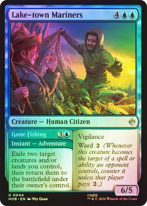 Lake-town Mariners // Gone Fishing
The Hobbit
Single
Magic: The Gathering