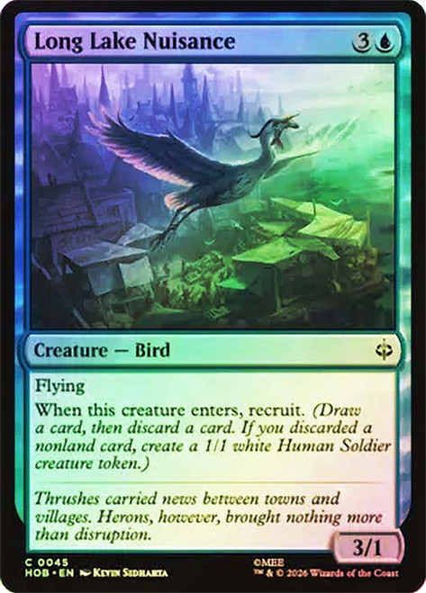 Long Lake Nuisance
The Hobbit
Single
Magic: The Gathering