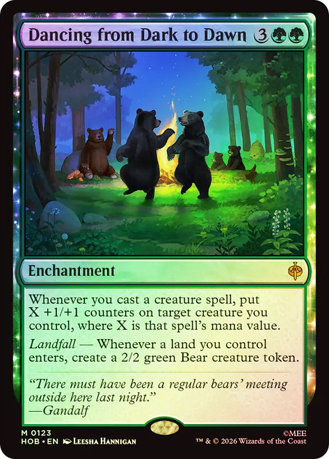 Dancing from Dark to Dawn
The Hobbit
Single
Magic: The Gathering