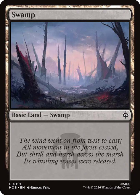 Swamp
The Hobbit
Single
Magic: The Gathering