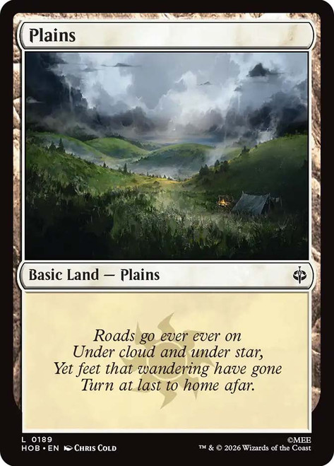 Plains
The Hobbit
Single
Magic: The Gathering