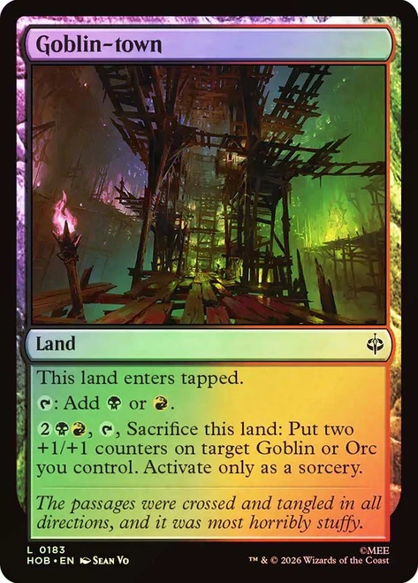 Goblin-town
The Hobbit
Single
Magic: The Gathering