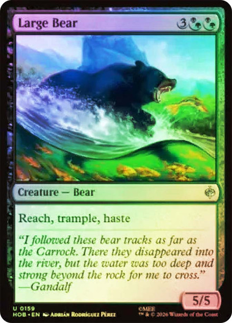 Large Bear
The Hobbit
Single
Magic: The Gathering