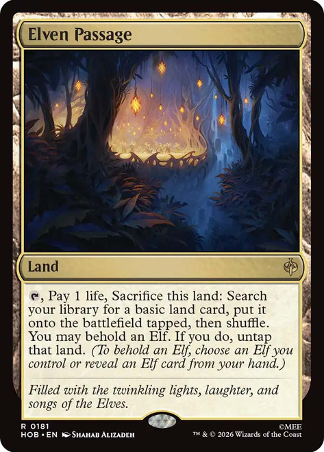 Elven Passage
The Hobbit
Single
Magic: The Gathering